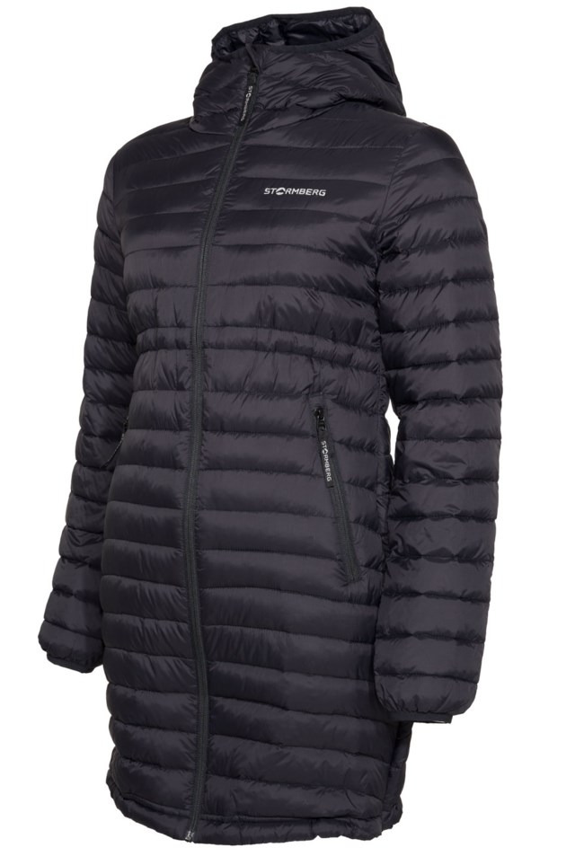 Moravik utvidbar dunparkas Jet Black - 1