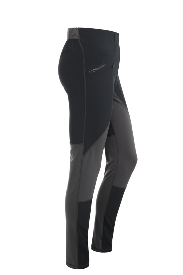 Hendanes resirkulert turtights Jet Black/ Ebony Grey - 1