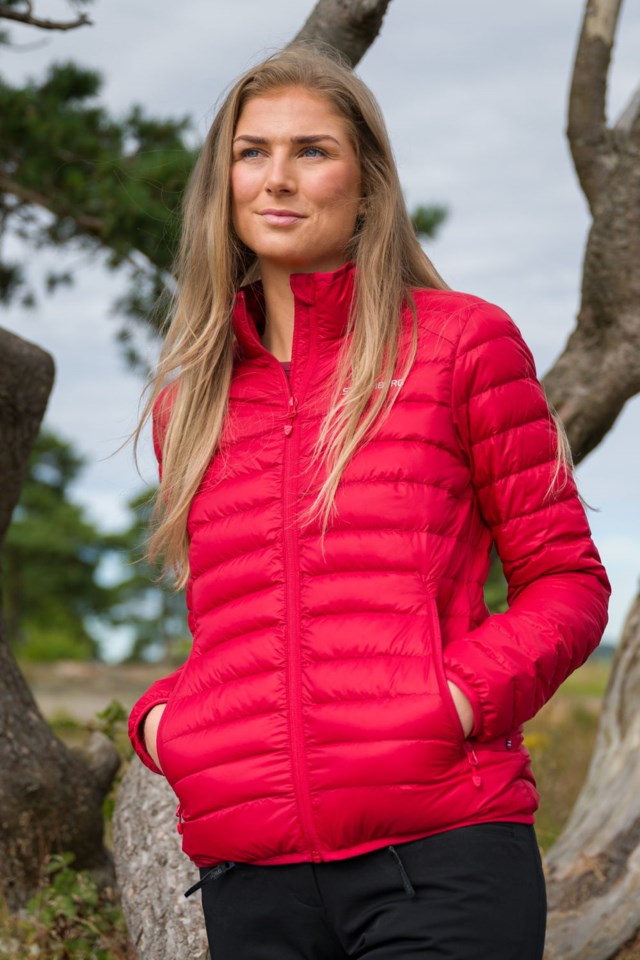 Stavdalen dunjakke Savvy Red - 1