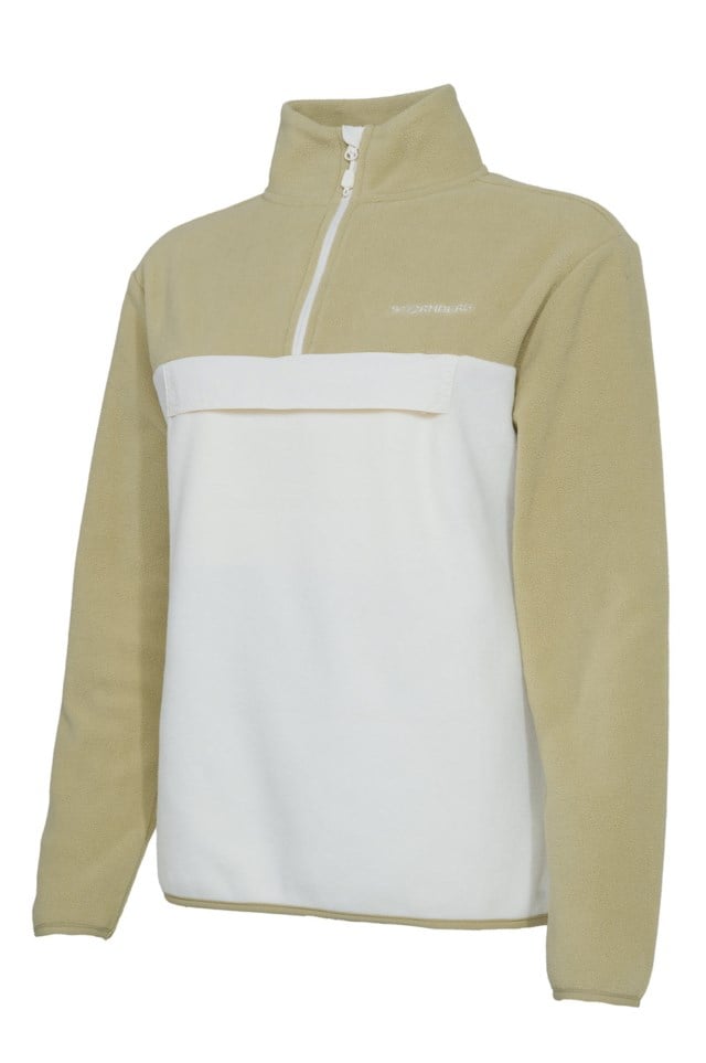 Lyngør Half Zip fleecegenser Gray Green / Turtledove - 1