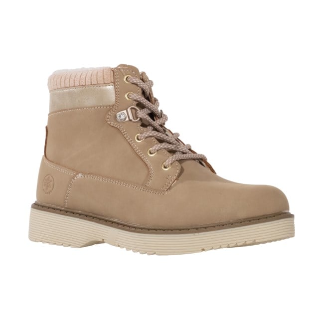 Søm boot barn Taupe - 1