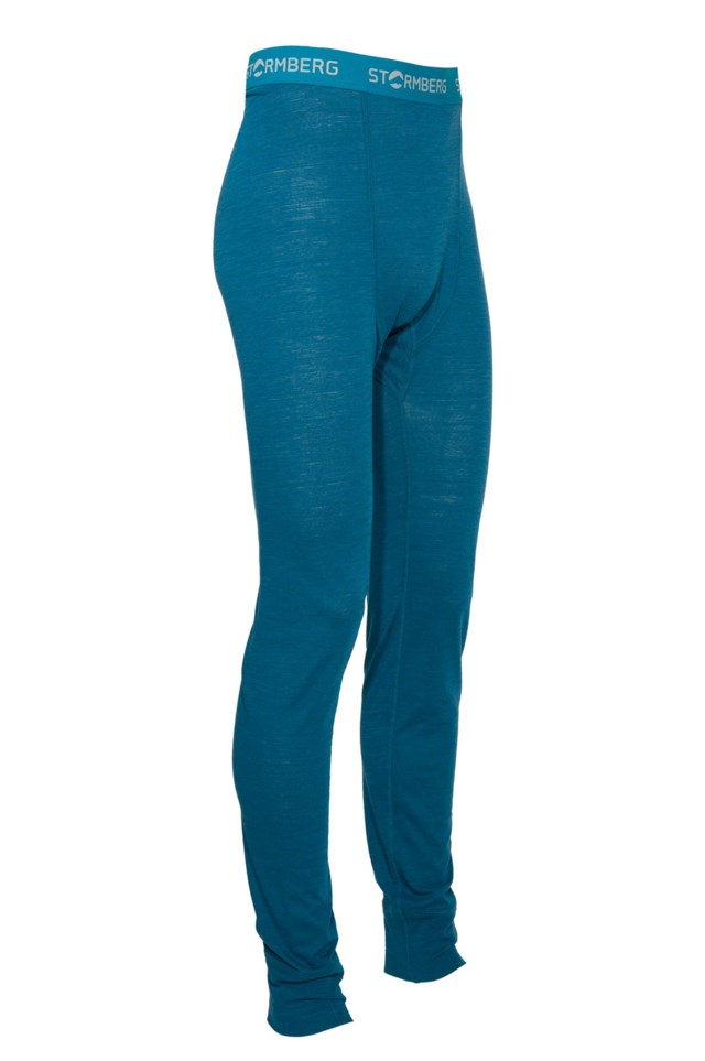 Glitterdal Superwool longs Stormy Sea / Blue Coral - 1