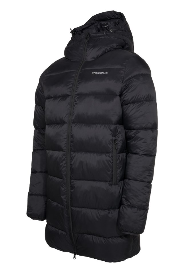 Frostli vattert parkas Jet Black - 1