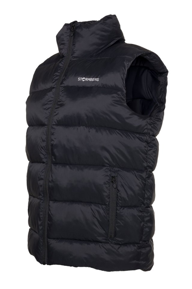 Frostli vattert vest Jet Black - 1