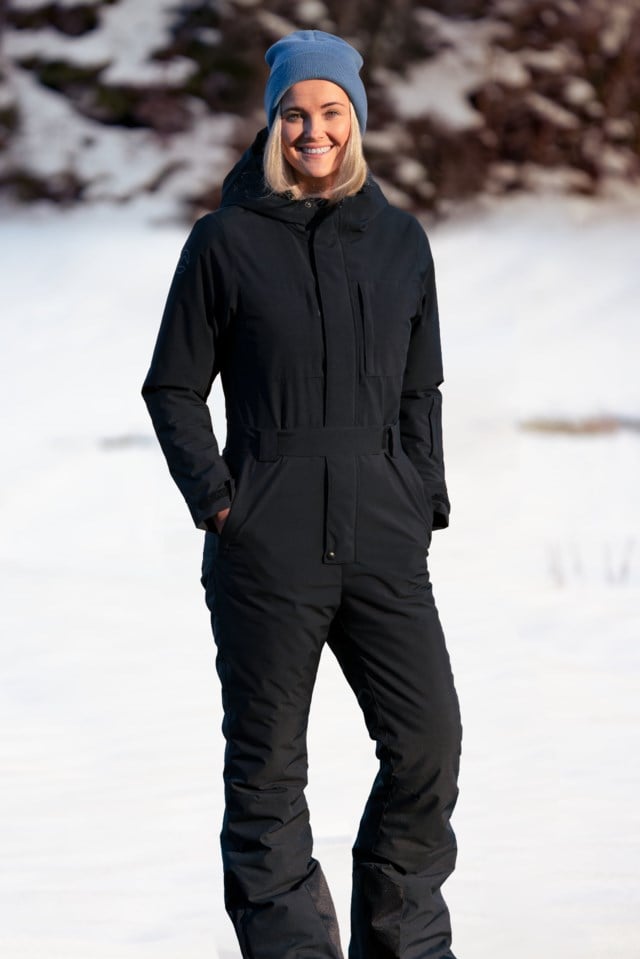 Hafjell vinterdress Black Dame - 1