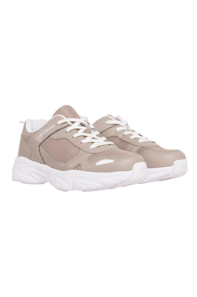 Frimarka joggesko barn 8-14 Beige - 1