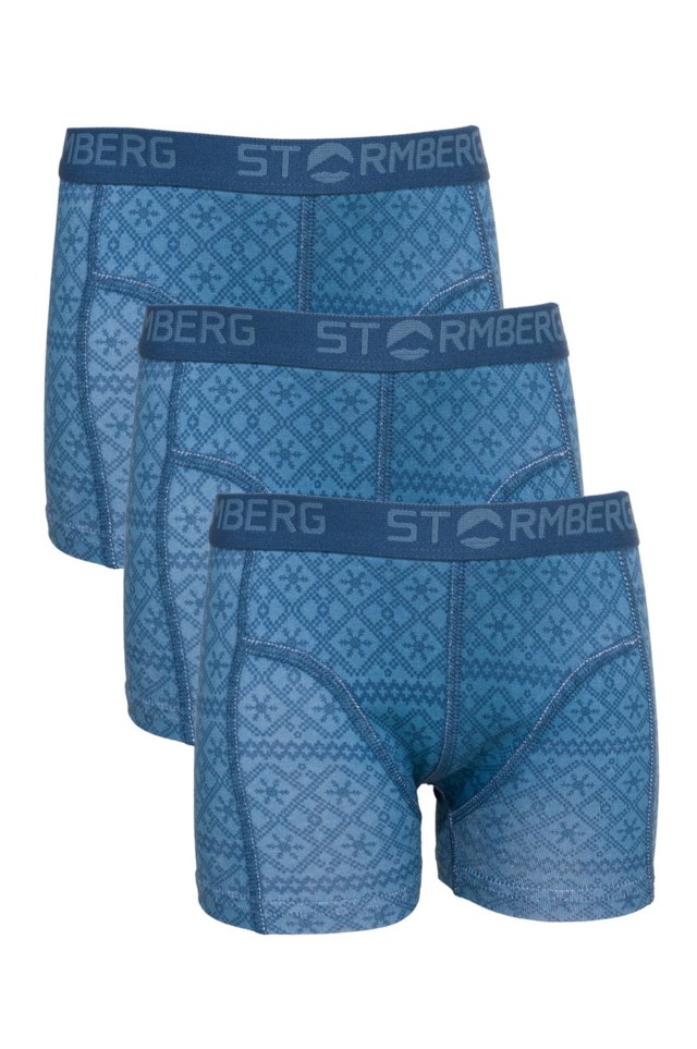 Vika boxer 3-pack gutt 1-7 Oceanview / Key Largo - 1