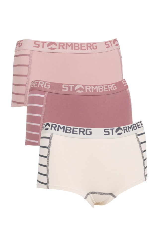 Dalset boxer 3-pack Rose Taupe / Woodrose / Turtledove - 1