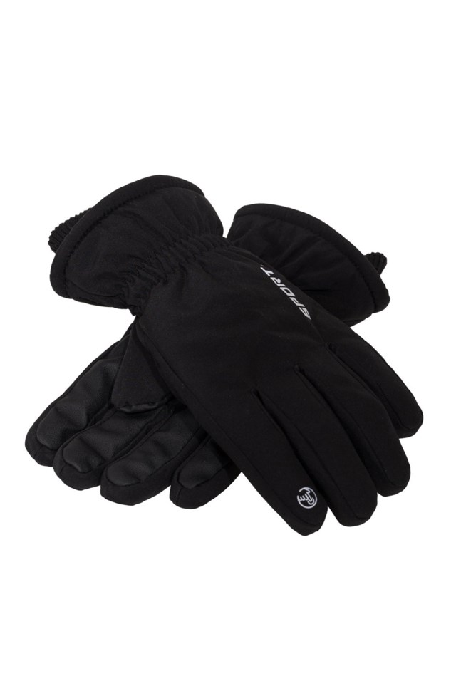 Oppdal vattert smarttouch hanske Black Unisex - 1